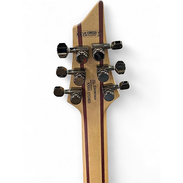 Used Cort KX500 ETCHED Black Solid Body Electric Guitar