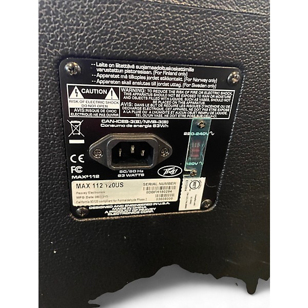 Used Peavey Max 112 35W 1x12 Bass Combo Amp