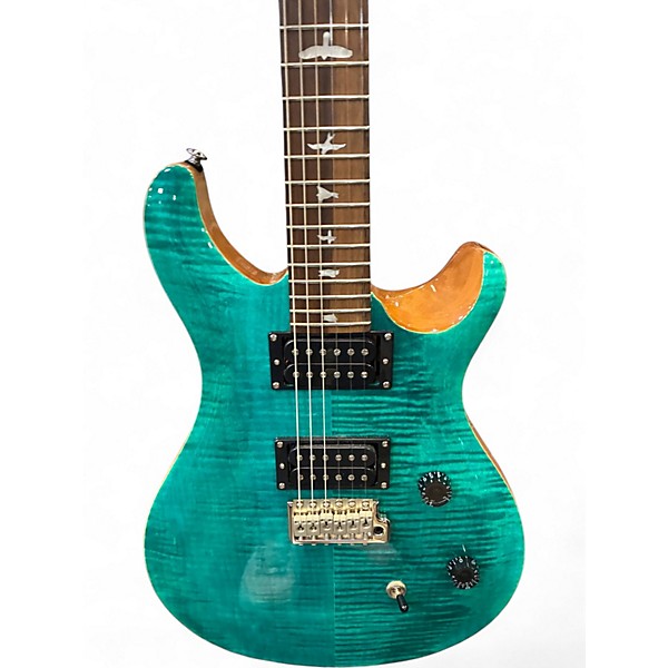 Used PRS SE Custom 24 Ocean Turquoise Solid Body Electric Guitar