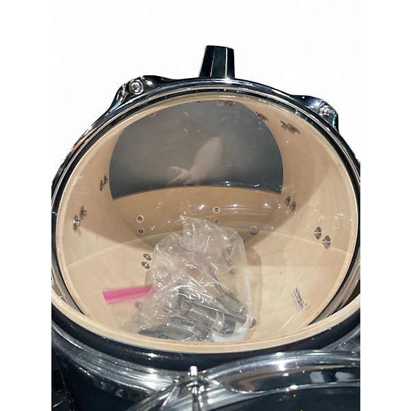 Used SPL 5 Piece UNITY ii Metallic Black Drum Kit