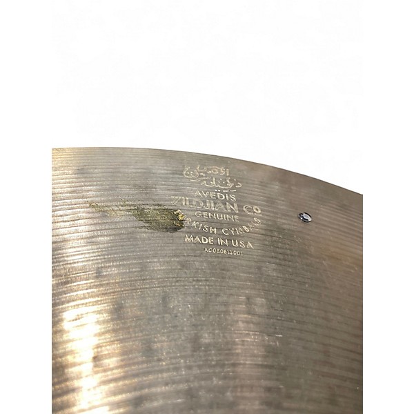 Used Zildjian 20in A Series Flat Ride W/ Sizzles Cymbal