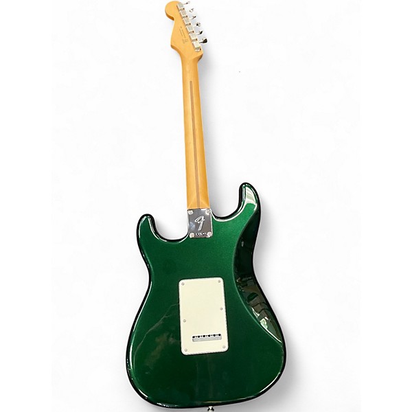 Used Fender Player II Stratocaster British Racing Green Solid Body Electric Guitar