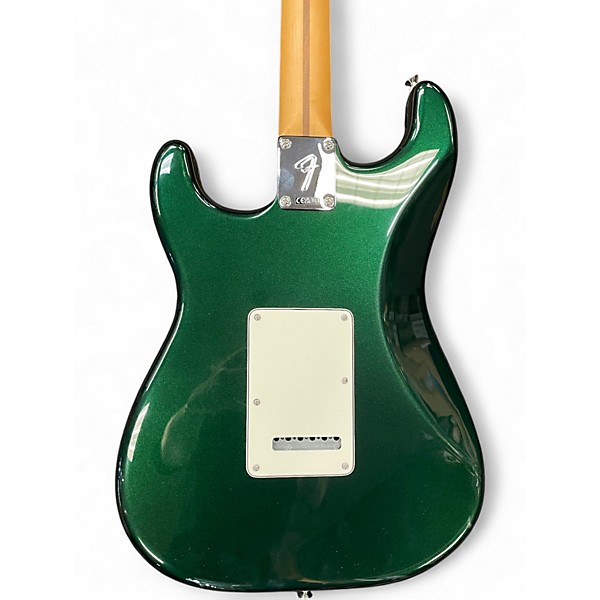 Used Fender Player II Stratocaster British Racing Green Solid Body Electric Guitar