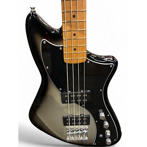 Used Fender  PLAYER PLUS METEORA  Silverburst Electric Bass Guitar