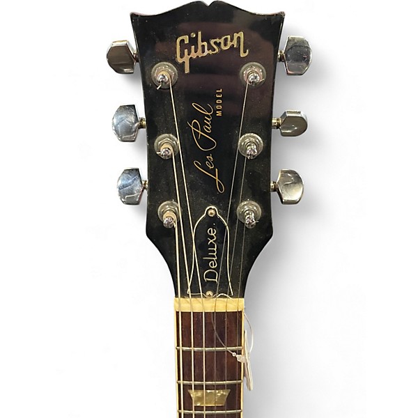 Used Gibson 1970'S LES PAUL DELUXE Cherry Sunburst Solid Body Electric Guitar