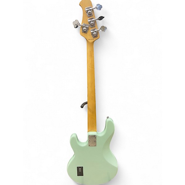 Used Sterling by Music Man Ray4 Mint Green Electric Bass Guitar