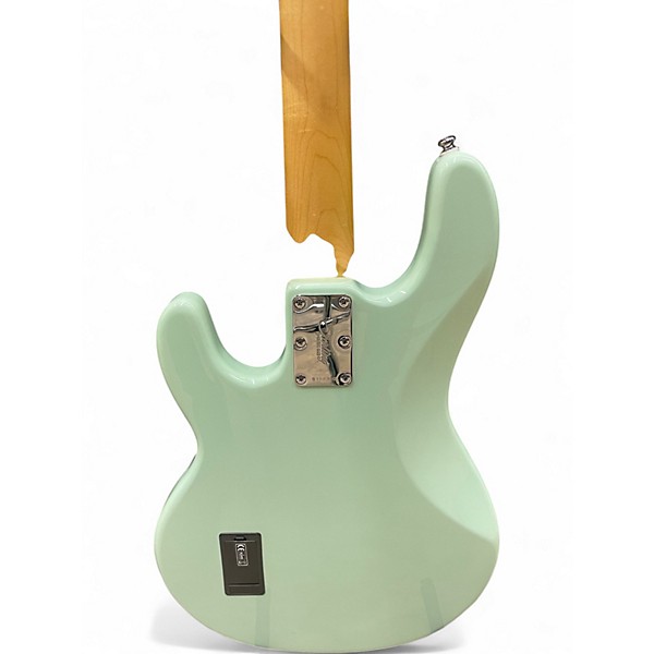 Used Sterling by Music Man Ray4 Mint Green Electric Bass Guitar