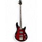 Used Schecter Guitar Research Raiden Special 4 String Trans Red Electric Bass Guitar thumbnail