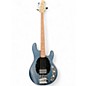 Used Sterling by Music Man Sub 4 Satin Blue Electric Bass Guitar thumbnail