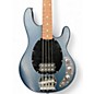 Used Sterling by Music Man Sub 4 Satin Blue Electric Bass Guitar