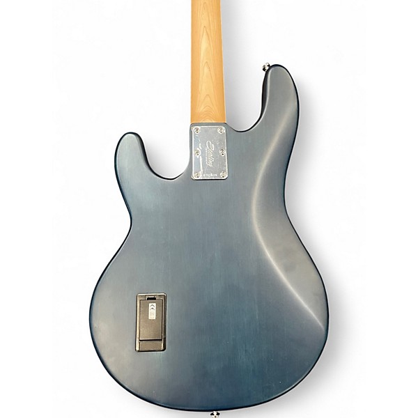 Used Sterling by Music Man Sub 4 Satin Blue Electric Bass Guitar