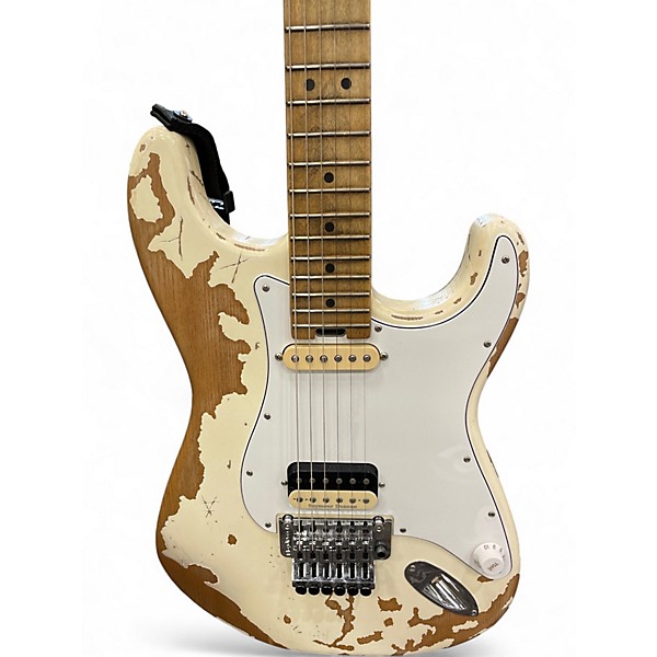 Used Charvel Henrick Danhage Signature Pro Mod White Solid Body Electric Guitar