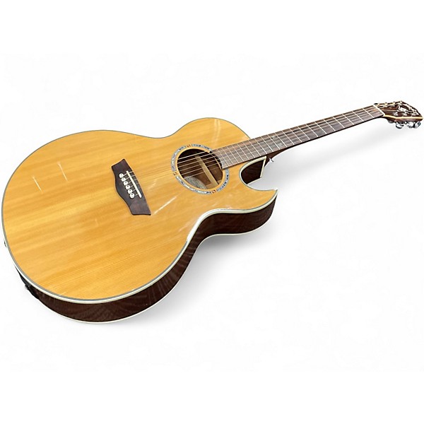 Used Washburn Nuno Bettencourt Signature EA20SNB Natural Acoustic Electric Guitar