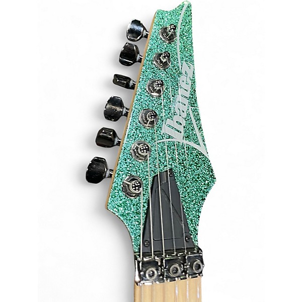 Used Ibanez RG470 Metallic Green Solid Body Electric Guitar