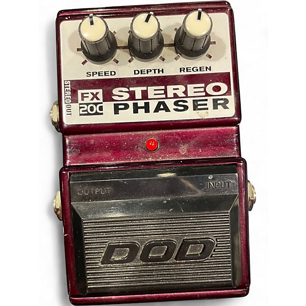 Used DOD STEREO PHASER Effect Pedal