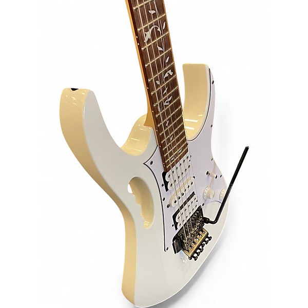 Used Ibanez JEMJR White Solid Body Electric Guitar