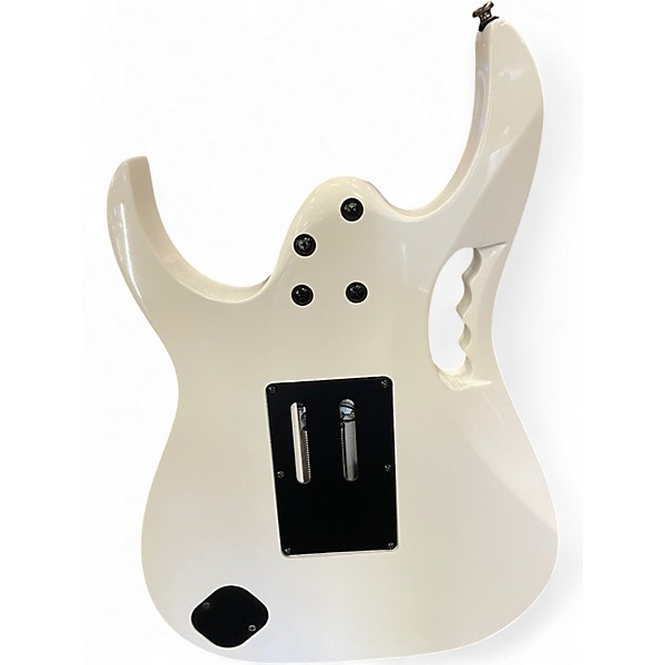 Used Ibanez JEMJR White Solid Body Electric Guitar