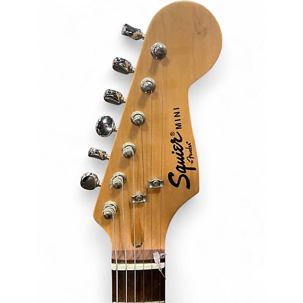 Used Squier Mini Affinity Stratocaster Candy Apple Red Electric Guitar