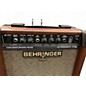 Used Behringer AT108 1X8 15W Ultracoustic Acoustic Guitar Combo Amp