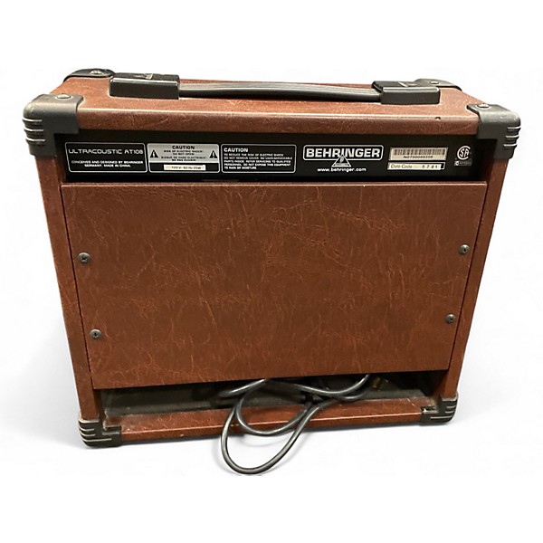 Used Behringer AT108 1X8 15W Ultracoustic Acoustic Guitar Combo Amp