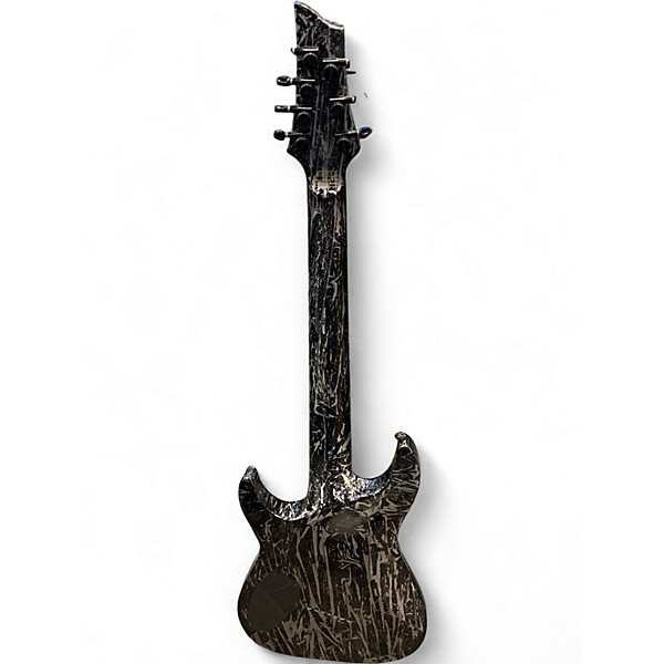 Used Schecter Guitar Research DIAMOND SERIES C7 SILVER MOUNTAIN Solid Body Electric Guitar