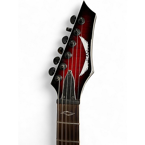 Used Dean Vengeance Select EverTune Fluence Cherry Burst Solid Body Electric Guitar