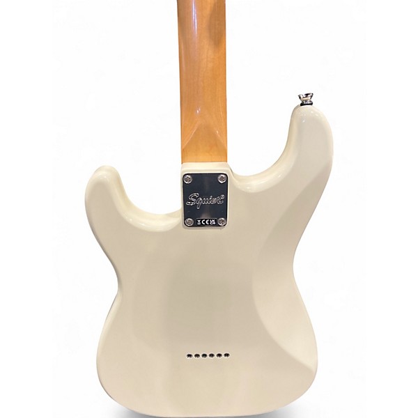 Used Squier Classic vibe 70 strat Olympic White Solid Body Electric Guitar