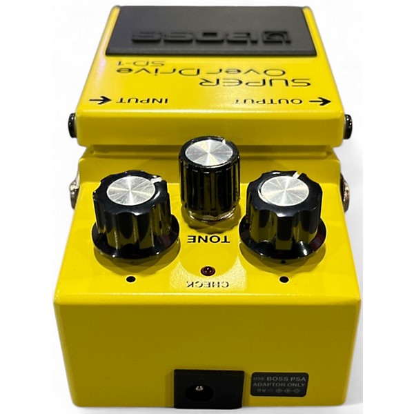 Used BOSS SD1 Super Overdrive Effect Pedal