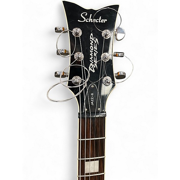 Used Schecter Guitar Research JAZZ 6 Natural Hollow Body Electric Guitar