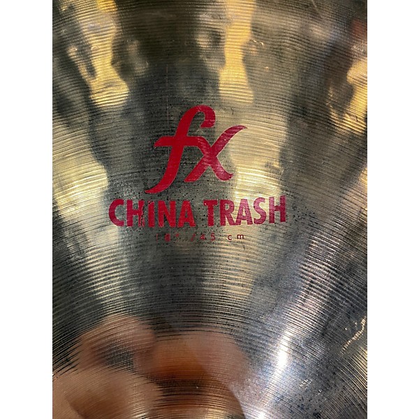 Used Zildjian 18in 18" FX Oriental China Trash Cymbal Cymbal