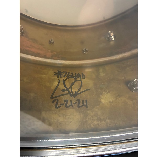 Used Pork Pie 14X8 BRASS PATINA OCEANIC Drum
