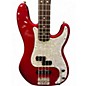Used 2001 Fender Deluxe PJ Bass Candy Apple Red Electric Bass Guitar