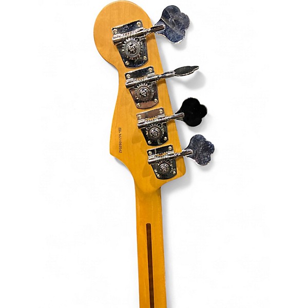 Used 2001 Fender Deluxe PJ Bass Candy Apple Red Electric Bass Guitar