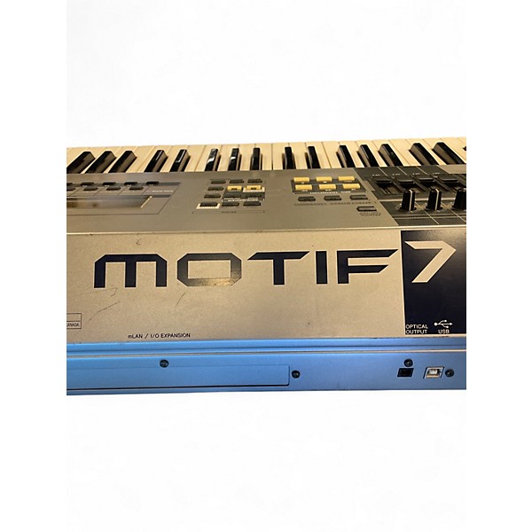 Used Yamaha Motif 7 76 Key Keyboard Workstation