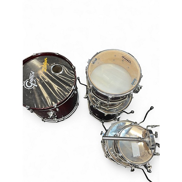Used Gretsch Drums 6 Piece Catalina Maple Cherry Sunburst Drum Kit