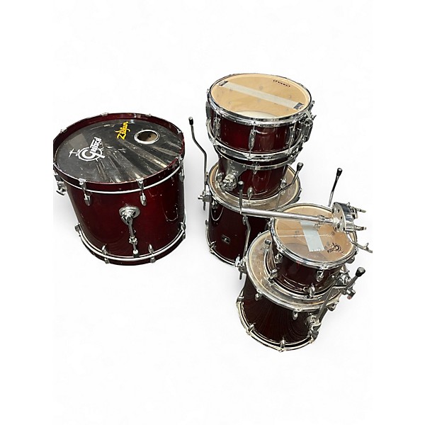 Used Gretsch Drums 6 Piece Catalina Maple Cherry Sunburst Drum Kit