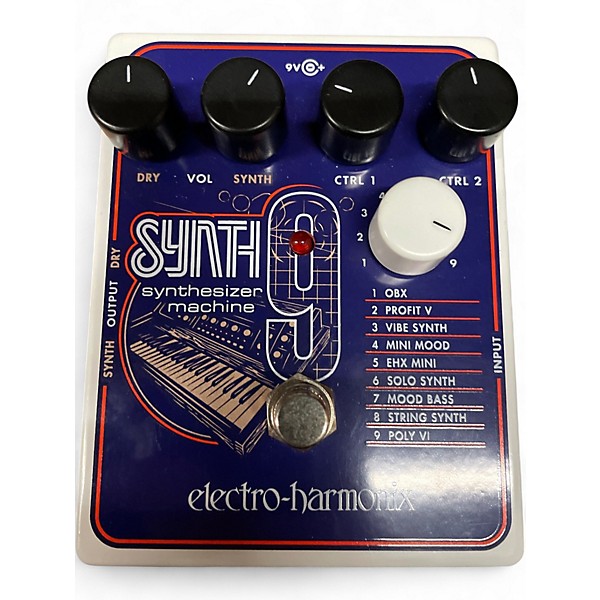 Used Electro-Harmonix SYNTH9 Synthesizer Effect Pedal