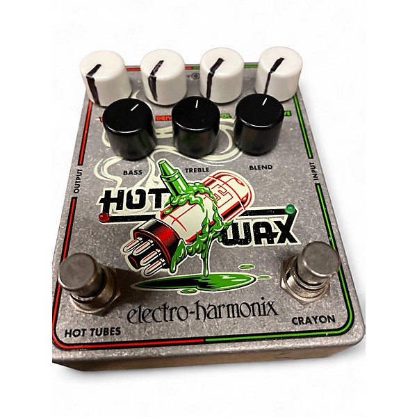 Used Electro-Harmonix Hot Wax Multi Overdrive Effect Pedal