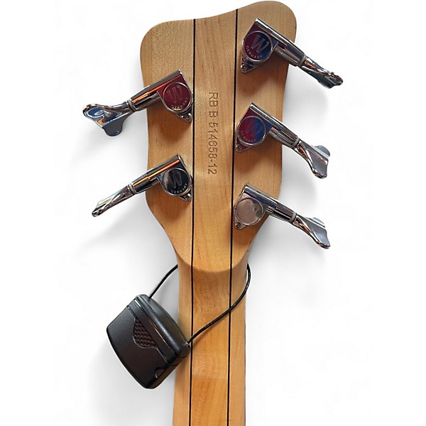 Used RockBass by Warwick CORVETTE $$ Satin Red Electric Bass Guitar