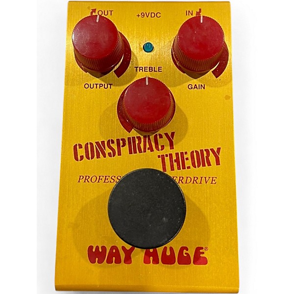 Used Way Huge Electronics Conspiracy Theory Overdrivr Effect Pedal