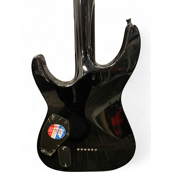 Used ESP LTD H1001FM Deluxe Black Solid Body Electric Guitar