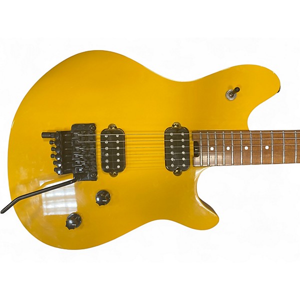Used EVH Wolfgang Standard Yellow Solid Body Electric Guitar