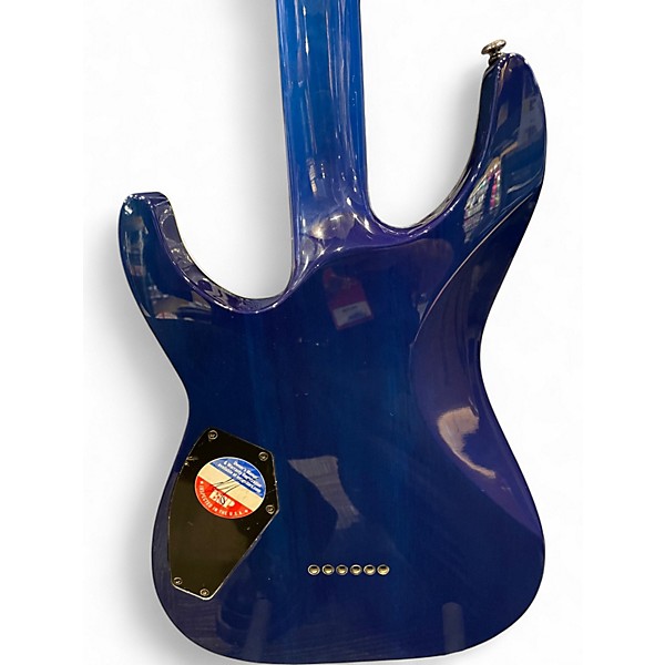 Used ESP LTD MH1000 BLUE Solid Body Electric Guitar