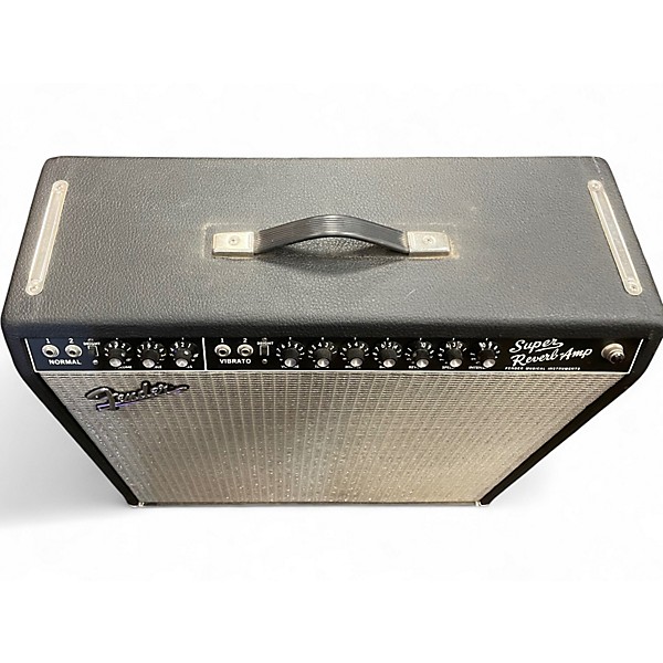 Used Fender 1965 Reissue Super Reverb 45W 4x10 Tube Guitar Combo Amp