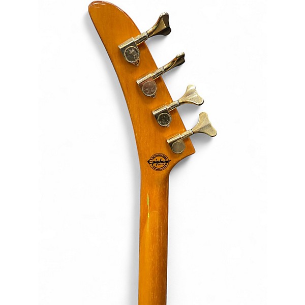 Used Epiphone Explorer 4-String Korina Electric Bass Guitar