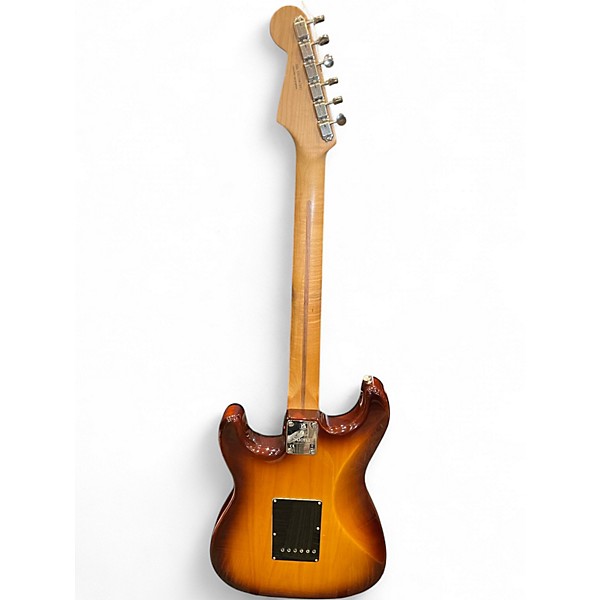 Used Fender Suona Stratocaster Thinline Violin Burst Solid Body Electric Guitar