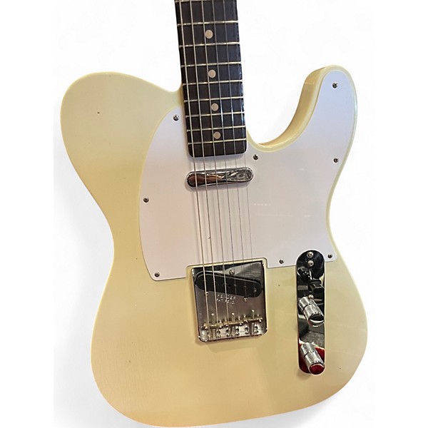 Used Fender CUSTOM SHOP JIMMY PAGE TELECASTER White Blonde Solid Body Electric Guitar