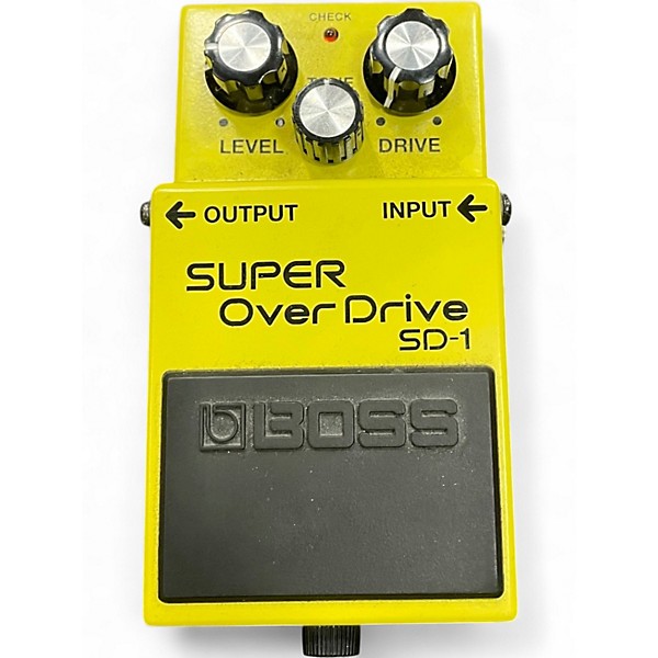 Used BOSS SD1 Super Overdrive Effect Pedal