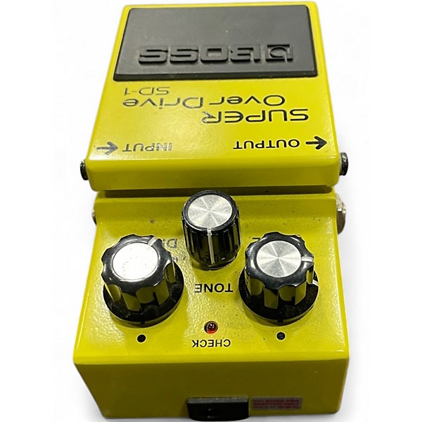 Used BOSS SD1 Super Overdrive Effect Pedal