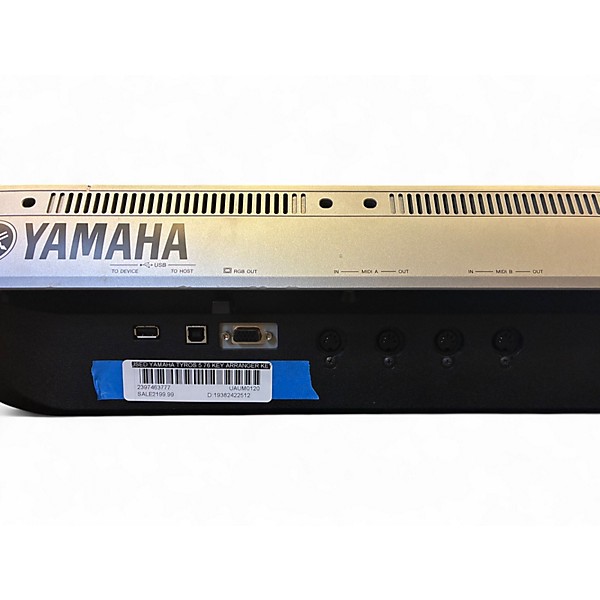 Used Yamaha Tyros 5 76 Key Arranger Keyboard